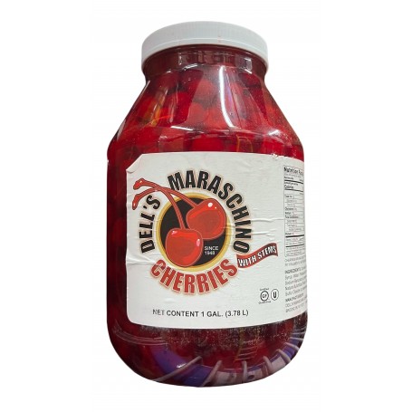 Dell's Maraschino Cherries (with stems)