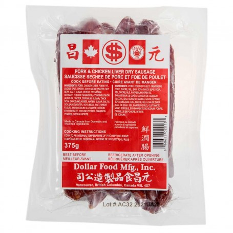Pork & Chicken Liver Dry Sausage/pack