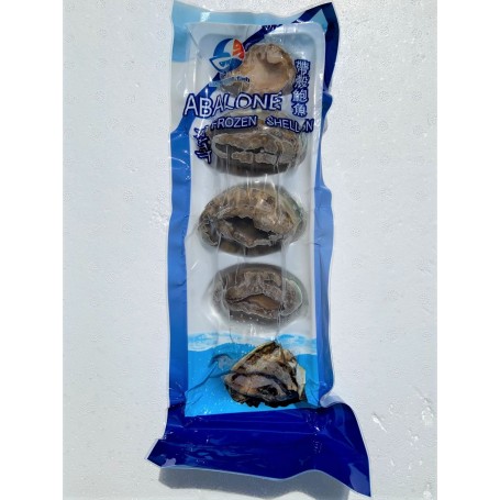 Frozen Abalones with Shell ($12.8/2 packs)